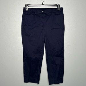 Talbots Perfect Skimmer Navy Blue Women’s Capris